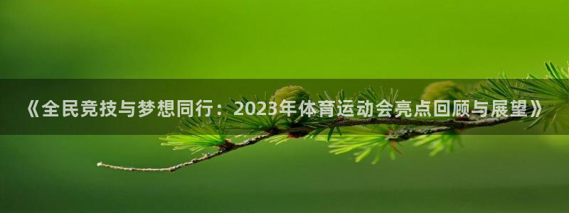 中欧体育最新地址：《全民竞技与梦想同行：2023年体育运动会亮点回顾与展望》